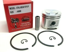 POP UP PISTON FITS STIHL 039, MS390, 49MM PART # 1127-030-2005 HIGH COMPRESSION 