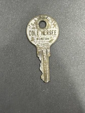 Vintage Key Cole-Hersee CH528 Boston Mass USA Appx 1-7/8" Padlocks Cabinet Trunk