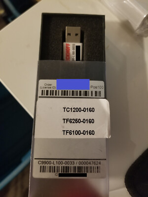 TwinCAT USB Dongle Performance Level 60, OPC UA, Modbus TCP, PLC Runtime License