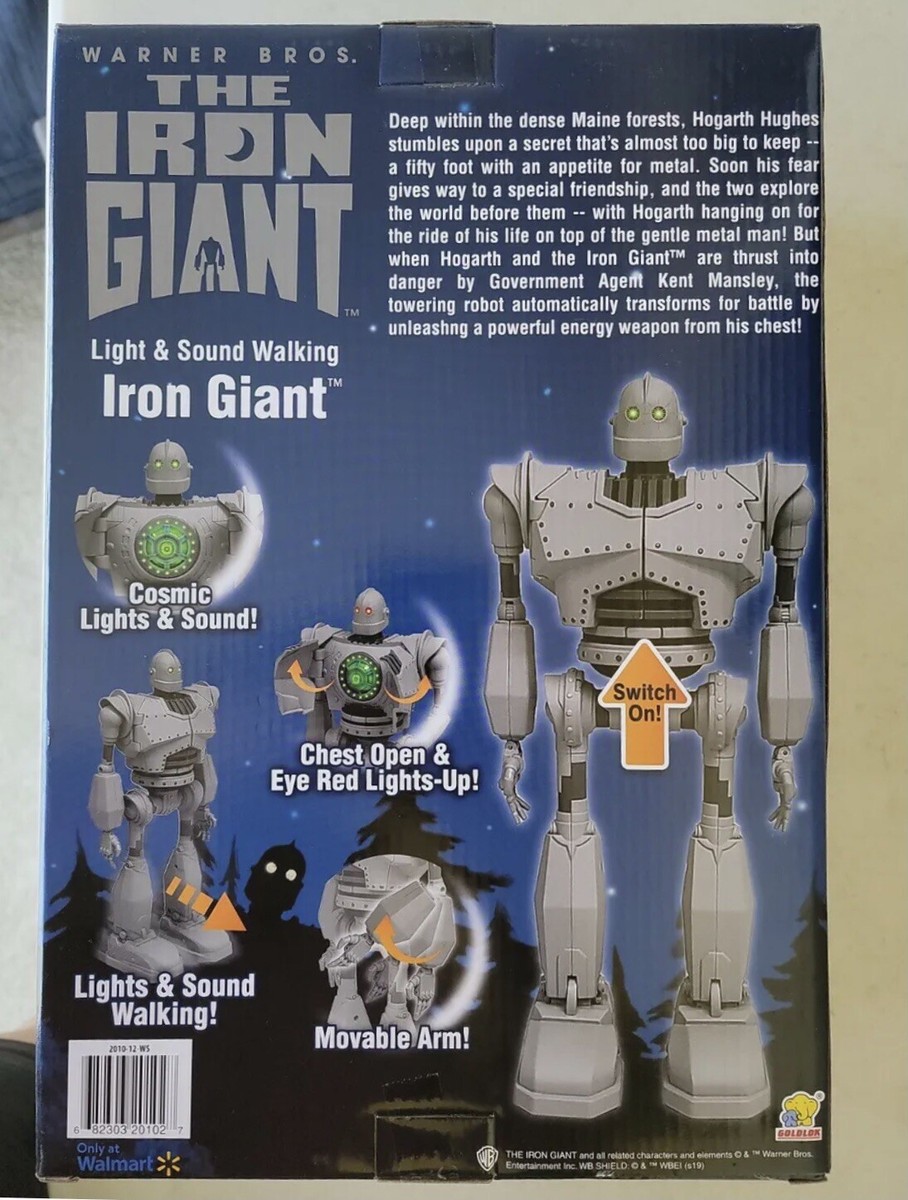 The Iron Giant Light & Sound Motorized Walking Robot | eBay