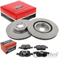 Mapco Bremsscheiben 305Mm + BelÄGe Vorderachse Passend FüR Fiat Doblo Opel Combo