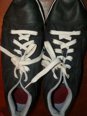 Nike Men s size 13 Air Jordan Sky High Retro Low Top Black Sz 13 Good Condition