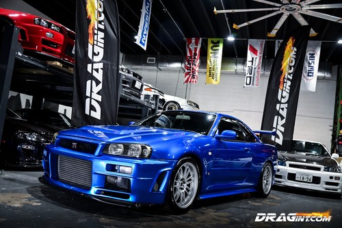 1999 Nissan GT-R 600HP R34 GTR Godzilla Monster Spec Vcam T04Z