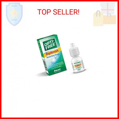Opti-Free Replenish Rewetting Drops,10-mL,0.33 Fl Oz