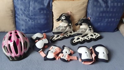 Rollerskates Inline-Skates Rollschuhe für Kinder, Größe 29'32 Oxelo wie Neu