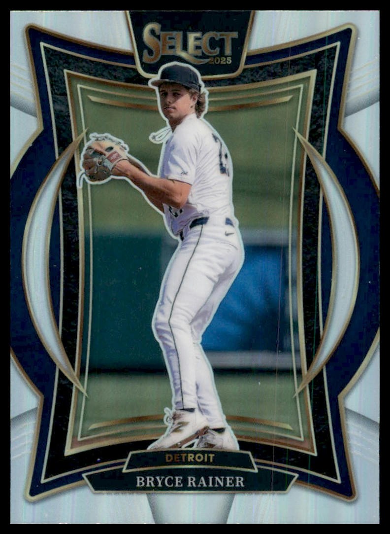 2025 Panini Select #52 Bryce Rainer Silver Prizms
