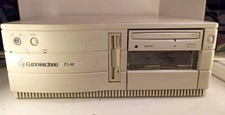 Vintage Gateway 2000 P5-90, 90 MHZ Pentium ,Windows 95, 64MB RAM, Quad CD-ROM