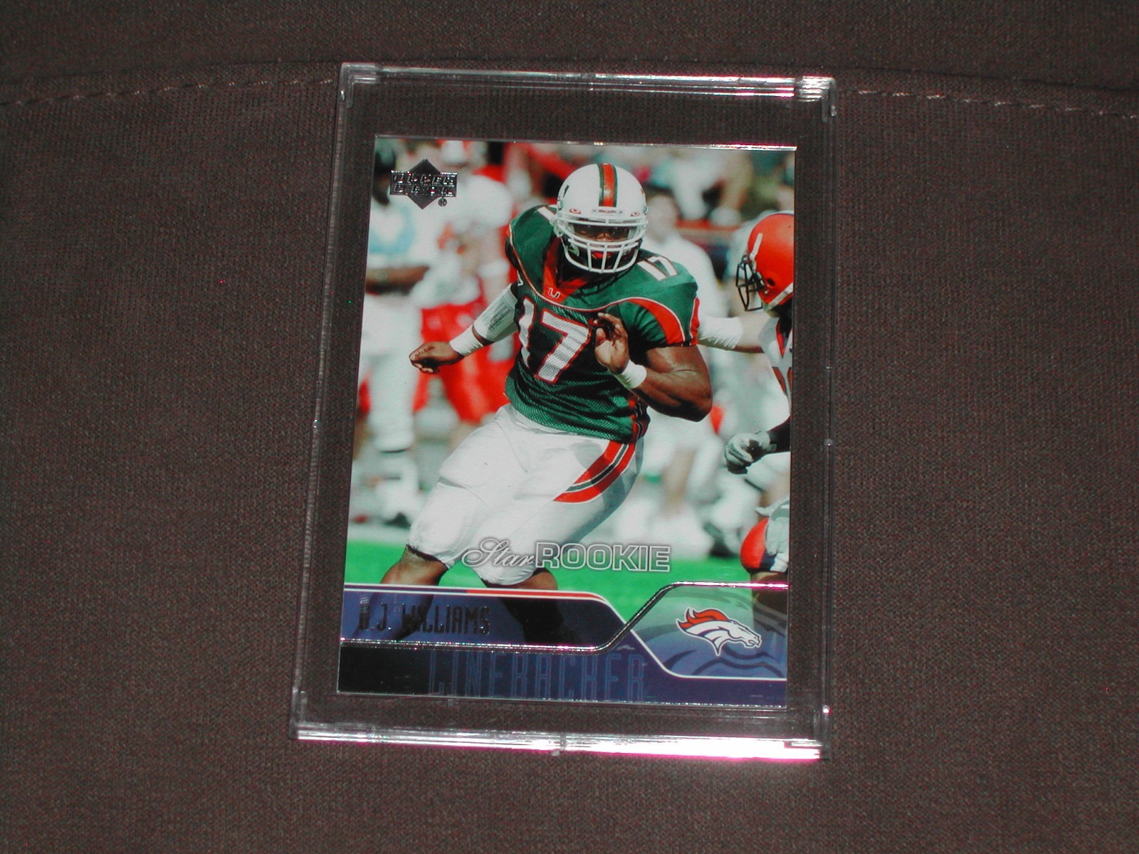DJ Williams Upper Deck #226 Base