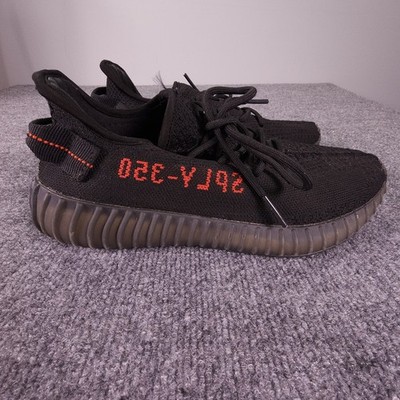 Adidas Yeezy Boost 350 V2 Size 8.5 Black Red Bred 2017 CP9652