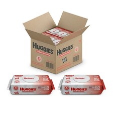 3pck Huggies baby Wipes 240cnt 0 alcohol Toallitas humedas para bebe 240 count
