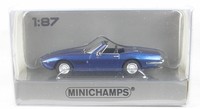 Maserati Ghibli Spyder (Blau Metallic) 1969 Minichamps 1:87