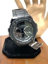 Casio Men Watch G-Shock GSTS100 Black Resin Analog Digital Tough Solar 51mm 5445