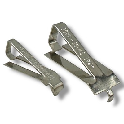 SWISS  A  C  CLIPS SMALL FOR PICTURE FRAMES PHOTO FRAME MAX THICKNESS 7.5mm 11mm
