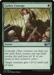 Gather Courage 175 Magic 2015 (M15) Uncommon