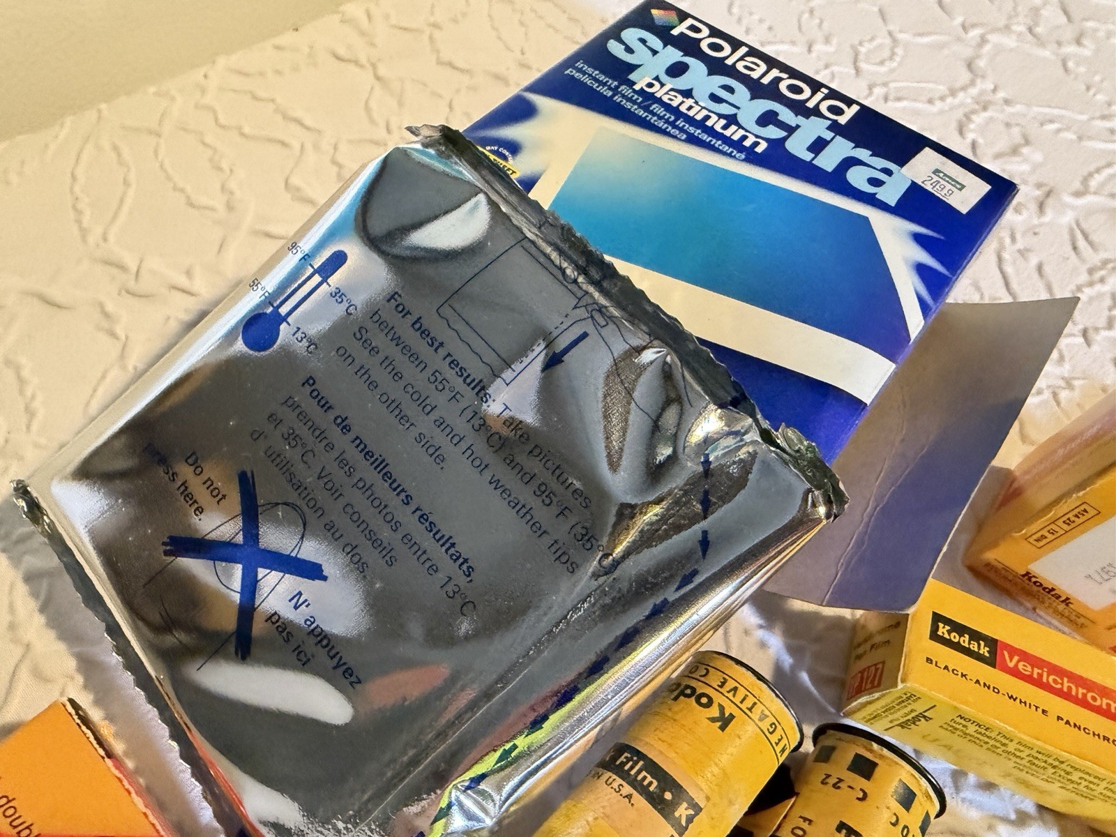 Film Box Lot Exposed & Unused Undeveloped Vintage Rolls MYSTERY PHOTOS Expired