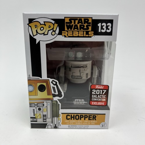 Funko Pop Star Wars Rebels Chopper 133 Galactic Convention Exclusive