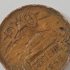 Mexico 1959 20 Centavos Bronze Coin KM#440 BN Color — photo 5