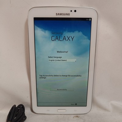 SAMSUNG GALAXY TAB 3 - (SM-T210R) - 8GB  - WI-FI  - 7IN - WHITE