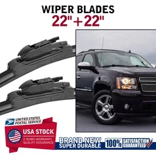 For Chevrolet Malibu 09-11 Windshield Wiper Blade 22"+22" Set of 2 Pinch Tab