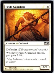 Pride Guardian 31/249 Common Magic 2012 (M12) MTG