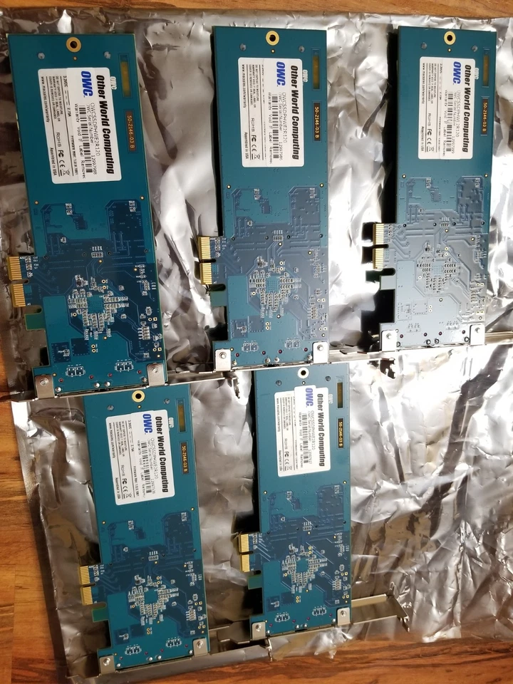 OWC OWCSSDPHWE2R120 MERCURY ACCELSIOR E2 PCIe SSD 120gb eSATAx2 PC Mac Compat - Image 4 of 4