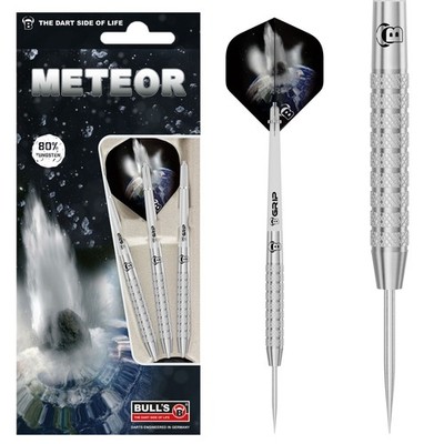 BULL'S Steeldarts Meteor MT6 23g Dartpfeile 80% Tungsten Darts-Set Anfänger-Stee