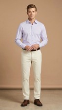  65 Alfani Mens Regular-Fit Solid Dress Shirt