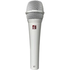 SE Electronics V7 WHITE Studio-Grade Handheld Microphone Supercardioid White