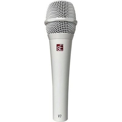 SE Electronics V7 WHITE Studio-Grade Handheld Microphone Supercardioid White