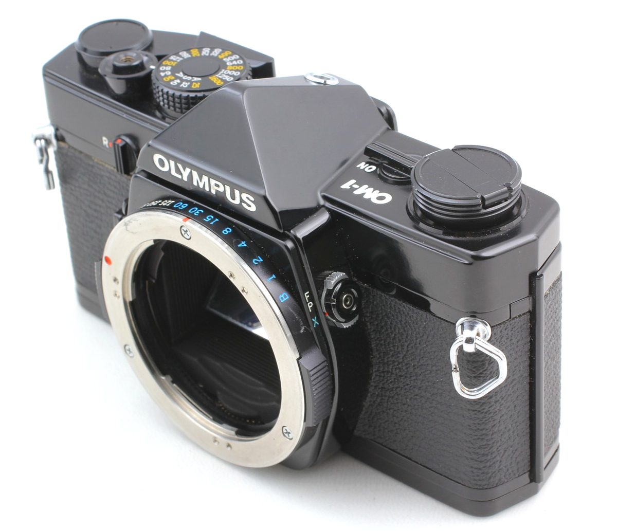 ★ OLYMPUS OM-1 BLACK + ★ 標準レンズ 50mm Meter Works[N MINT] Olympus OM-1 Black Camera G.Zuikko 50mm f1.4