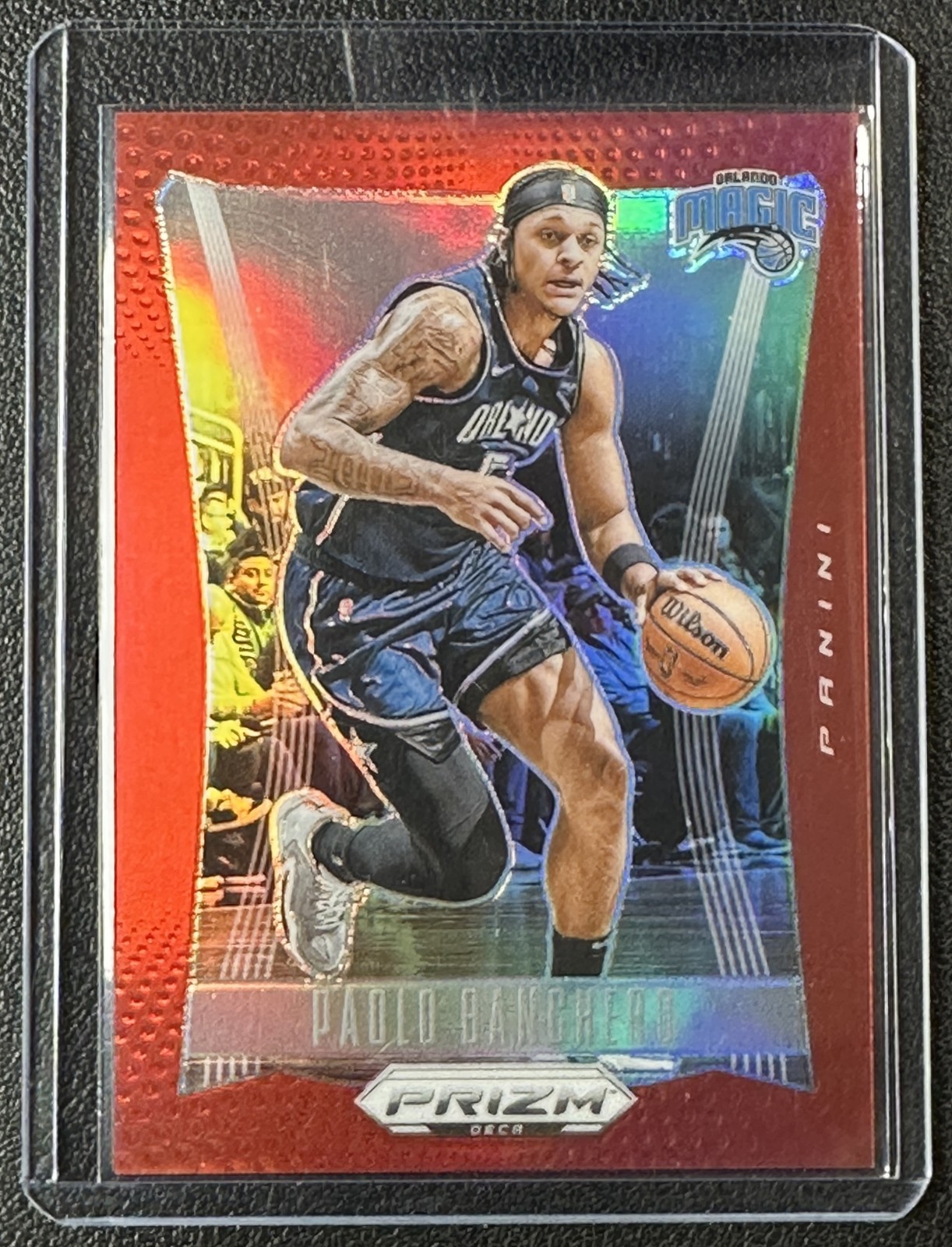 PAOLO BANCHERO 2023-24 PANINI PRIZM DECA #264 RED 109/199 MAGIC