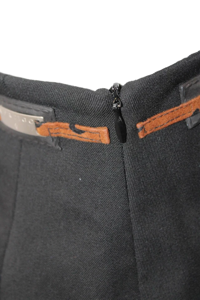 Vertigo Womens Pencil Mini Skirt Black Size 6 - Image 4 of 4