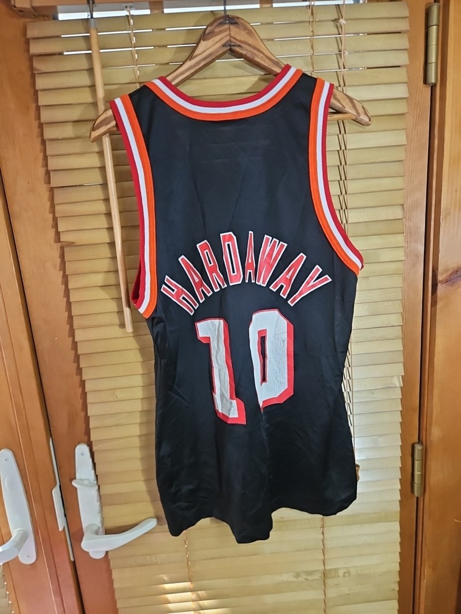 Vintage Tim Hardaway Miami Heat Jersey #10 Size 40 - Mens Champion