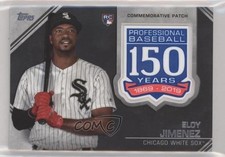2019 Topps Update 150th Anniversary Manufactured Eloy Jimenez #AMP-EJ Patch 4l3
