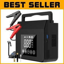 Universal 4000A Car Battery Jump Starter with Air Compressor & Quick Charge