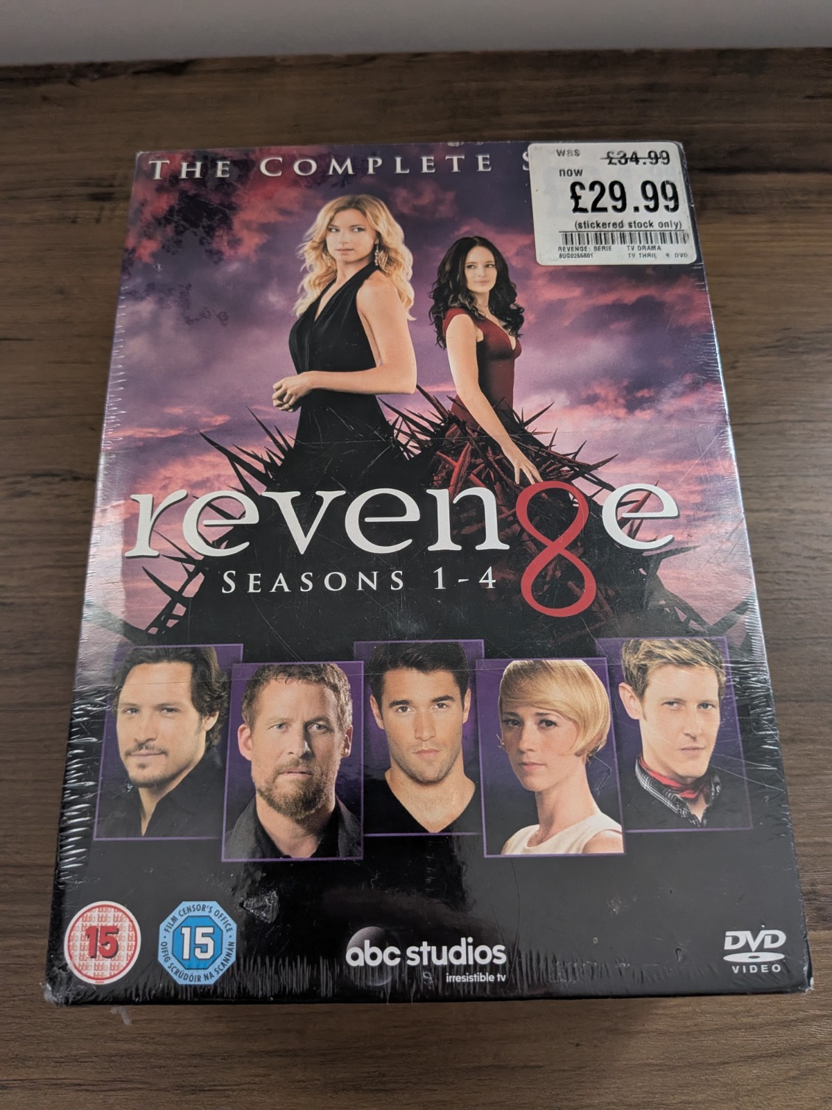 Revenge Complete Series 1-4 Collection DVD