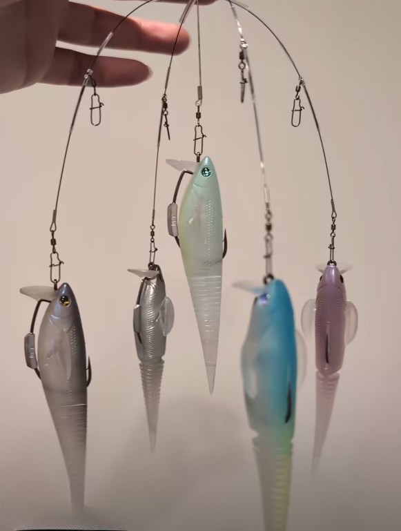 JDM Shape Memory 0.4mm Wire Alabama Rig FALK Spalo FA Umbrella Rig NEW Qty.1 - Image 4