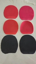 6x Table tennis Ping Pong Rubbers DHS Friendship TSP Pips Out Deal Bulk Lot 6025