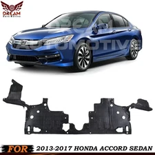 New Front Engine Splash Shield Under Cover For 2013-2017 Honda Accord Sedan