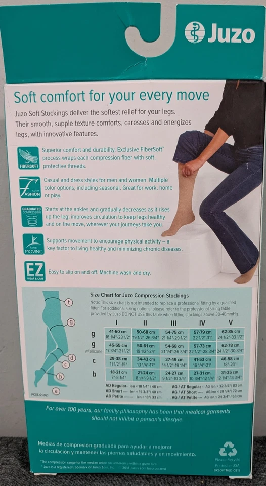 Medias de compresión juzo 20-30 Foto 2 de 3
