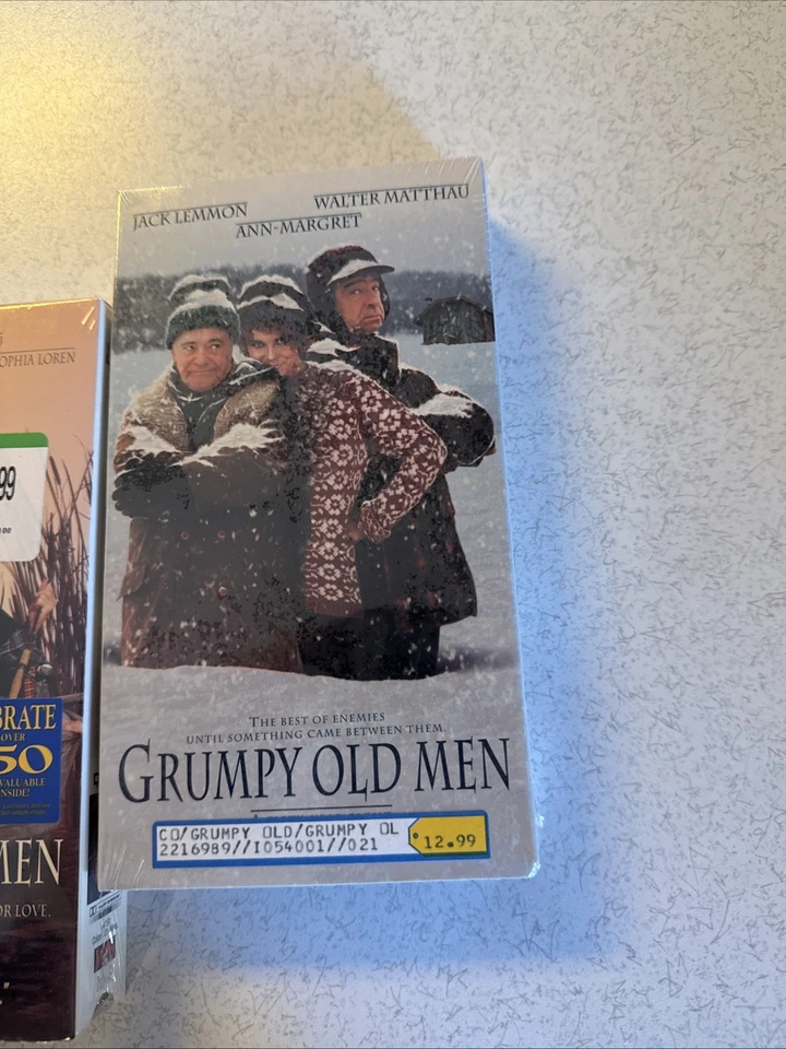 Grumpy Old Men Grumpier Old Men VHS New Sealed Lot Nm - Image 2 of 4