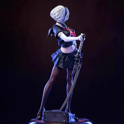Nier:Automata Anime Figure Yorha No. 2 Type B (2B) Figurine PVC Mechanical Life 