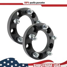 2pcs 1 5x5.5 5x139.7 Wheel Spacers Adapter For Jeep Cj5 Ford E-150 Dodge Ram