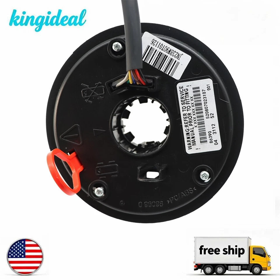 68034898AB Clock Spring Fit Chrysler 300 Dodge Challenger Charger 2008-2010 Foto 2 de 4