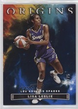 2023 Panini Origins WNBA Blue 68/75 Lisa Leslie #87 HOF 11ba