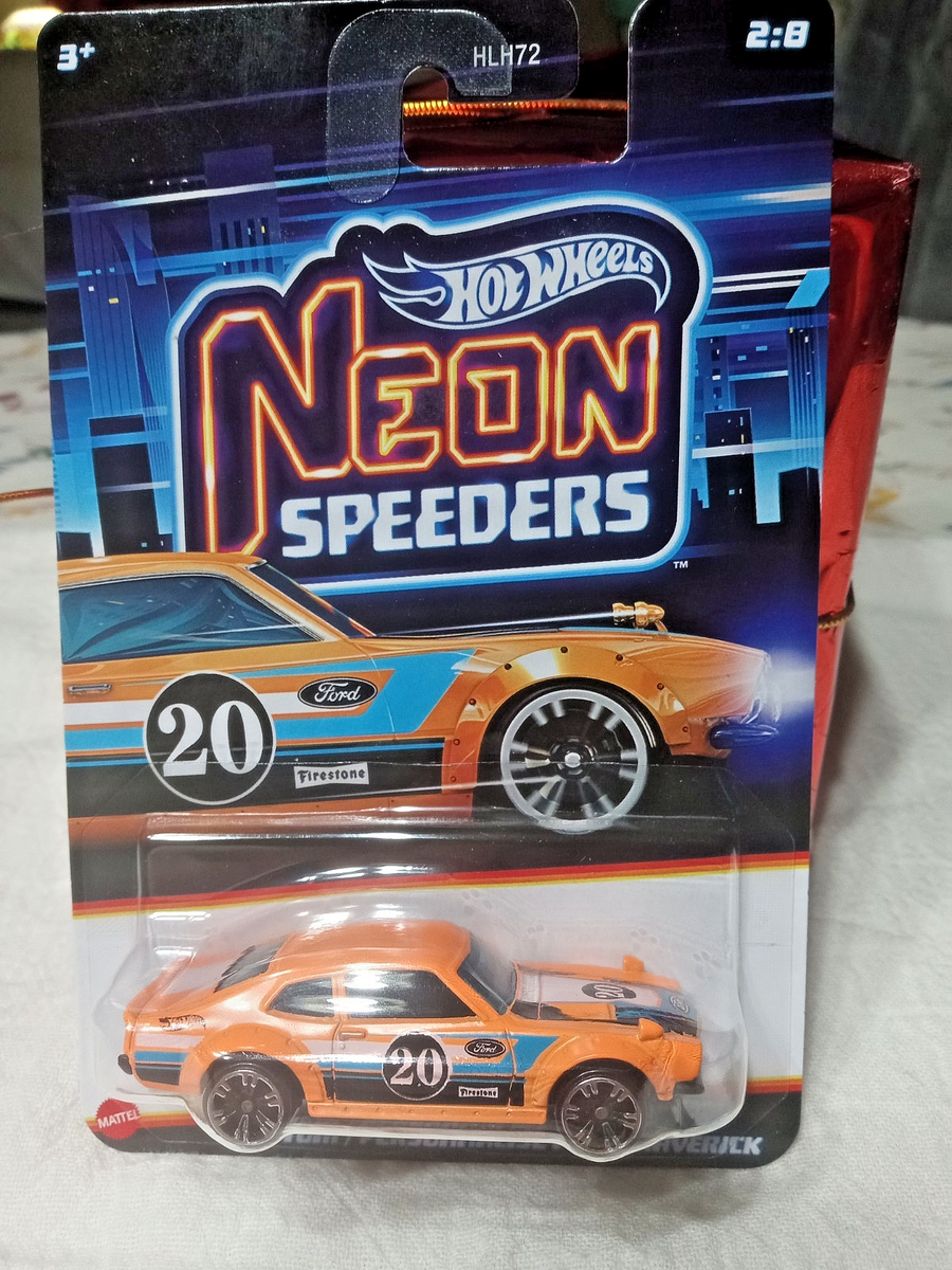 Hot Wheels Neon Speeders Custom/Personnalise Ford Maverick Diecast