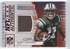 2018 Panini Rookies & Stars NFL Authentic Relics Robby Anderson #A-3 ni4