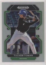 2022 Panini Prizm Draft Picks Silver Prizm Tucker Toman #PDP77 01mu