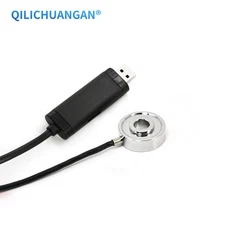 Ring-Shaped Load Cell with USB Output and Visualization Software Package