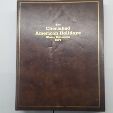 Staffa Scotland Cherished American Holidays 1979 23 Karat Gold Limited Edition …